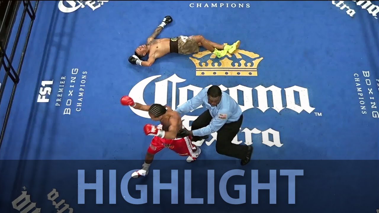 Yenifel Vicente knocks out Juan Dominguez