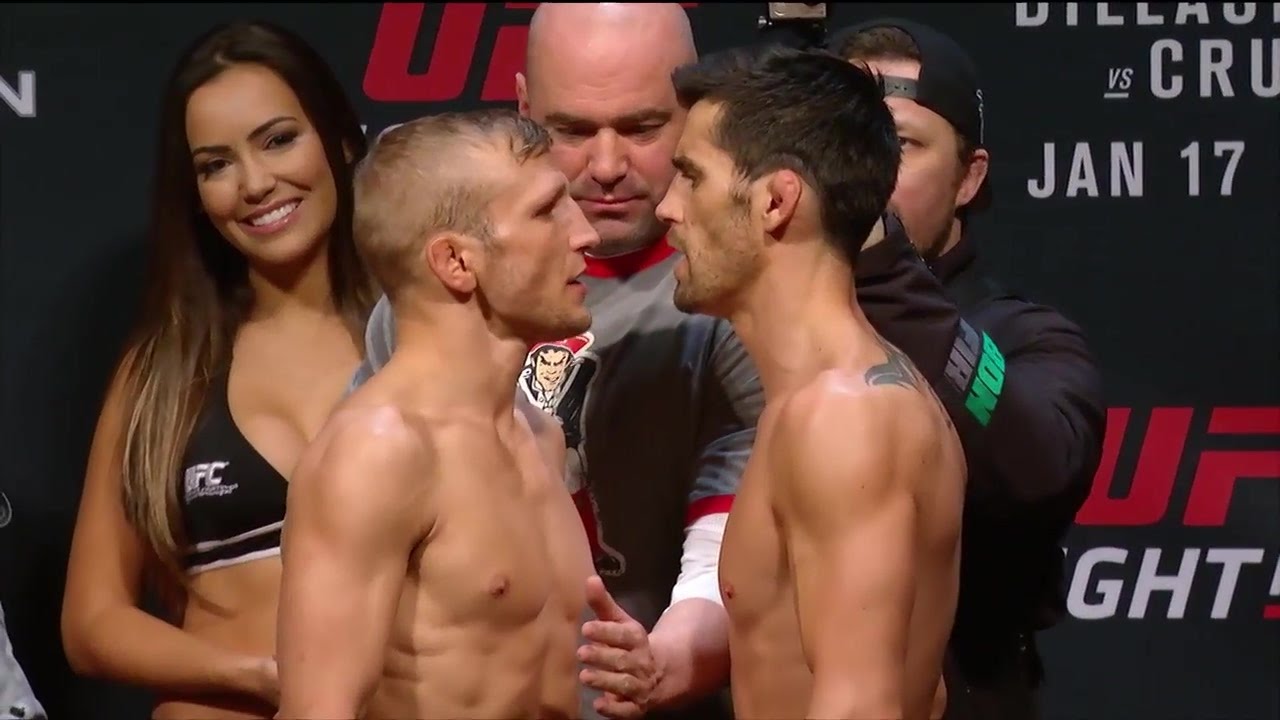 UFC Fight Night: Dillashaw vs. Cruz full weigh-in