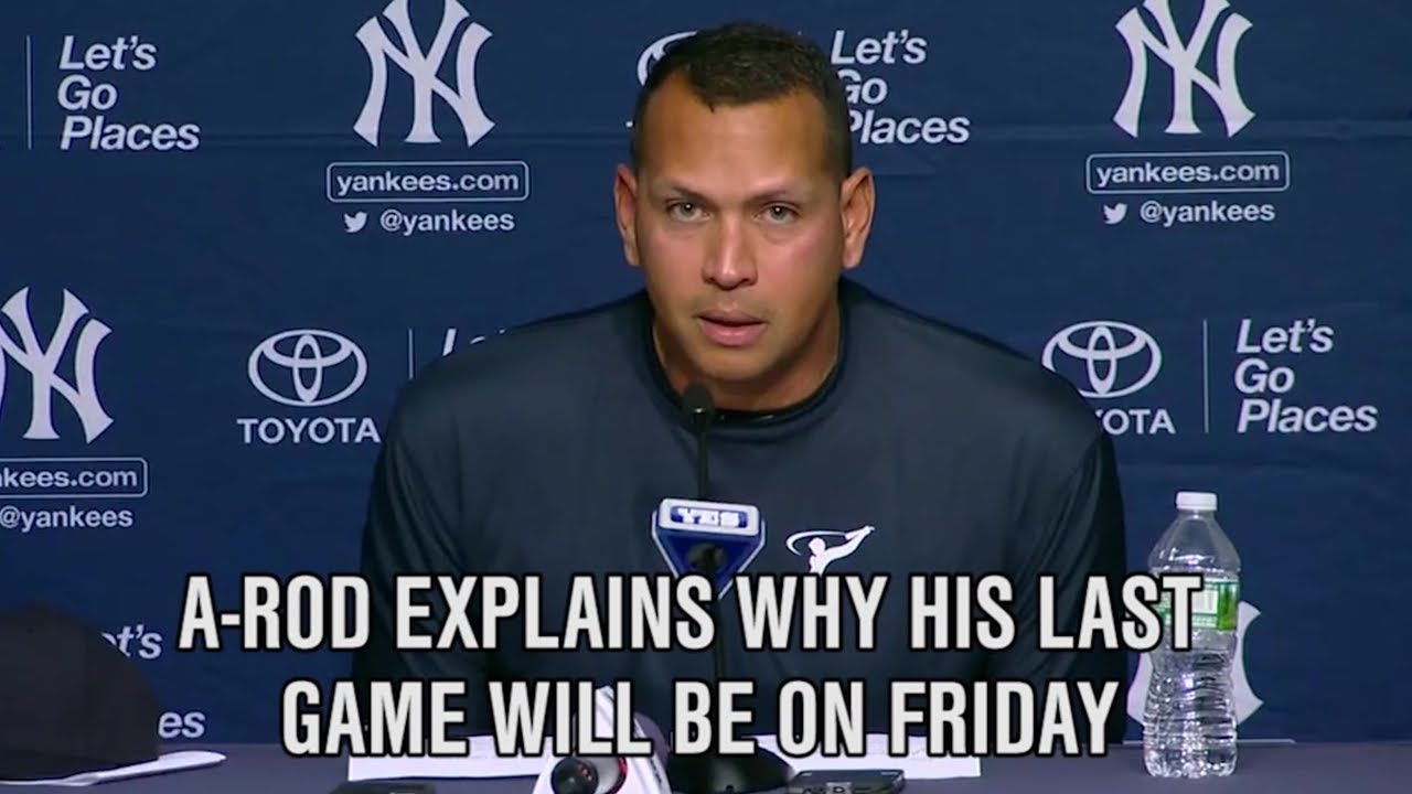 A-Rod wanted his final game to be Friday so he could play in front of his Mom