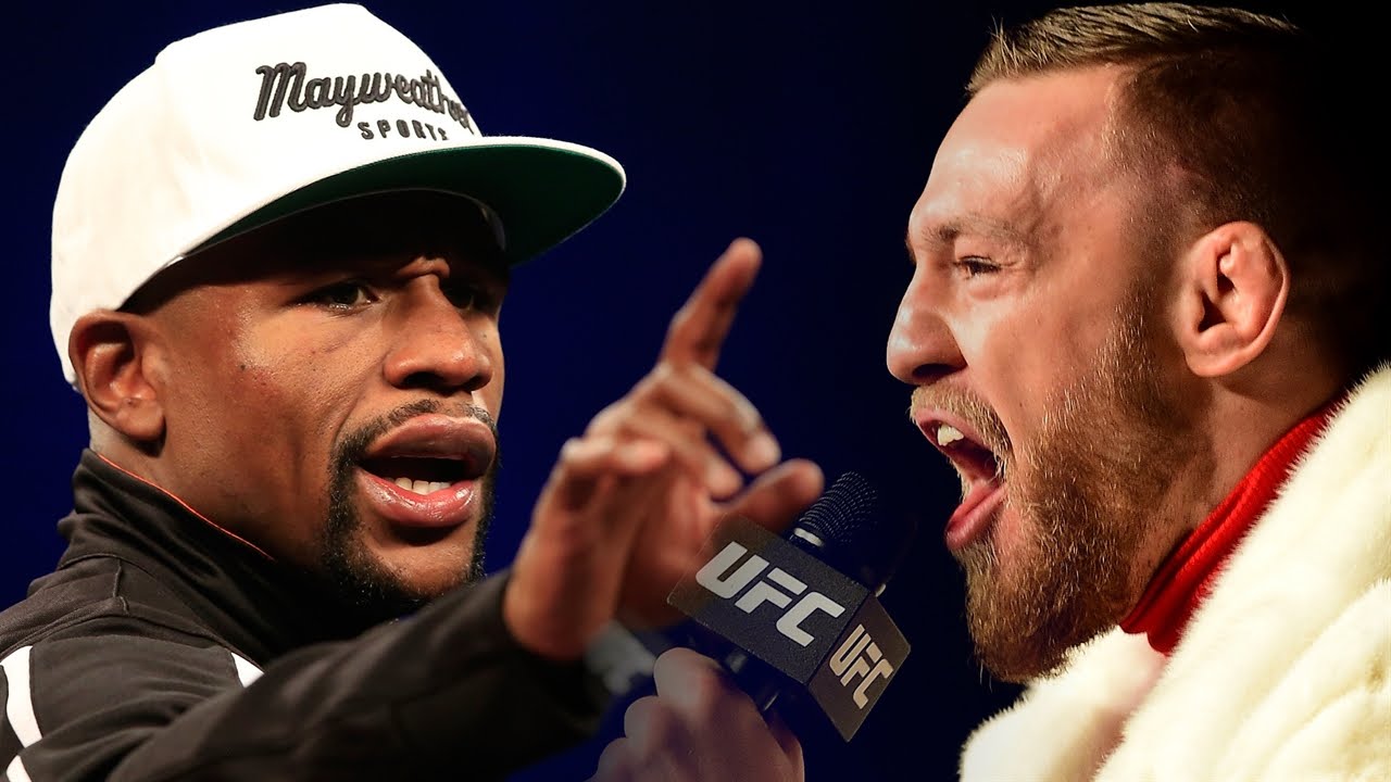 Floyd Mayweather says he’ll ‘f (Conor) McGregor up”