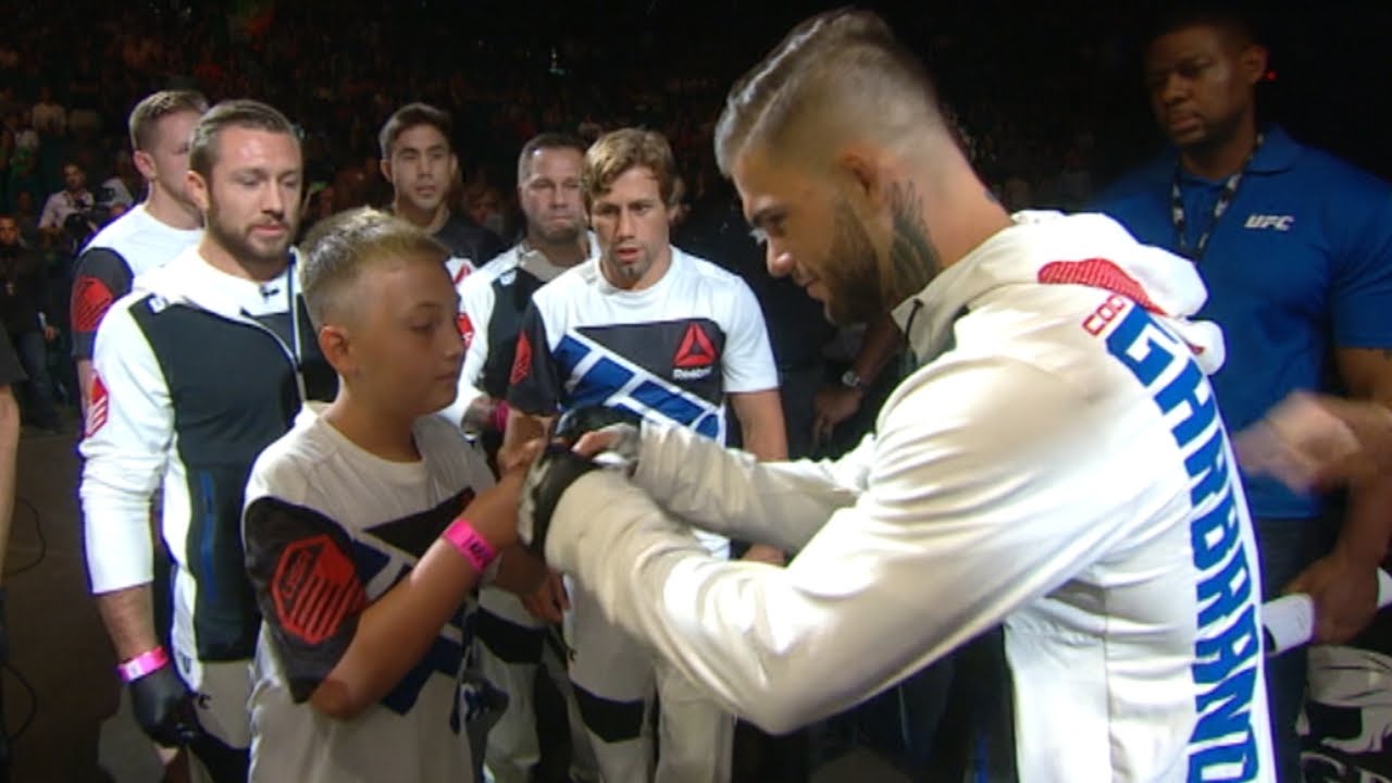 Meet the 10-year-old that inspired Cody Garbrandt