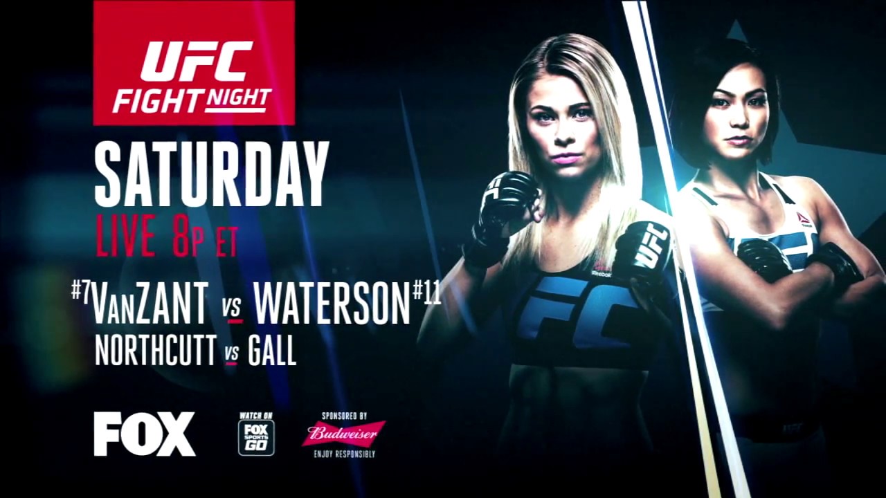 Paige VanZant vs. Michelle Waterson | UFC FIGHT NIGHT |