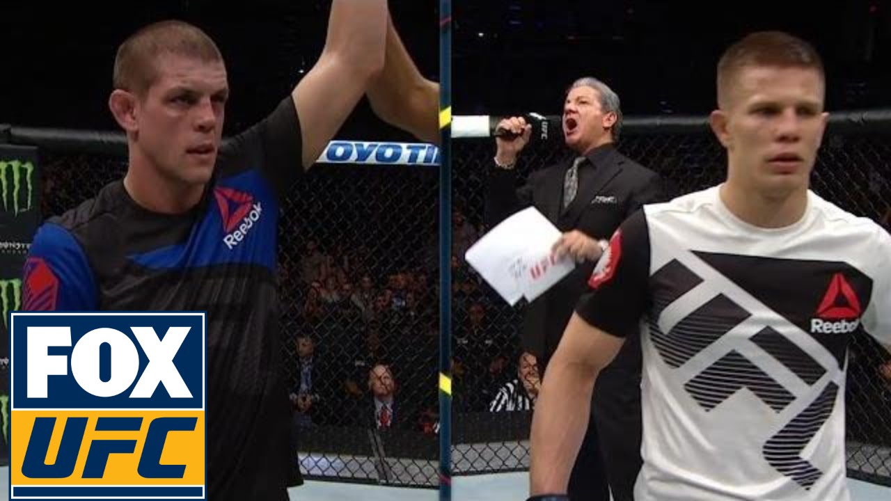 The judges gave Joe Lauzon the win Saturday night, and Joe