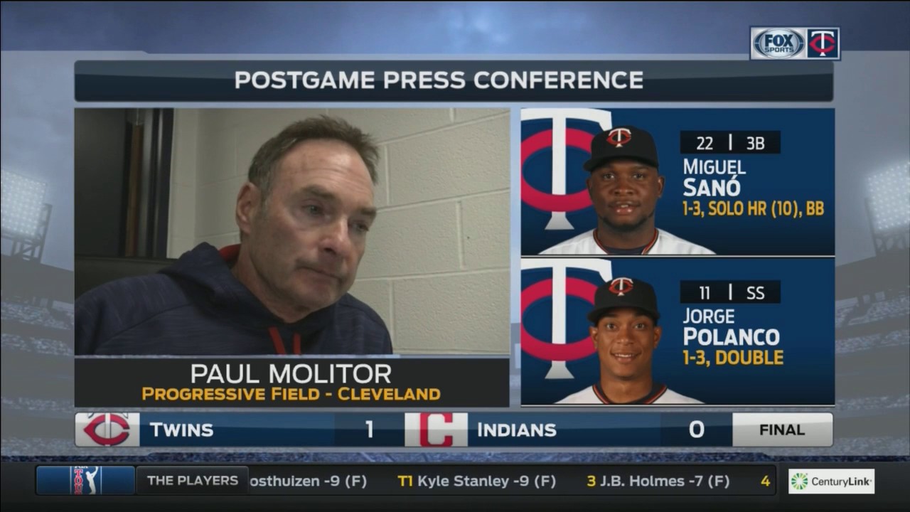 Paul Molitor: Twins have “more moxie” when Ervin Santana is on the mound