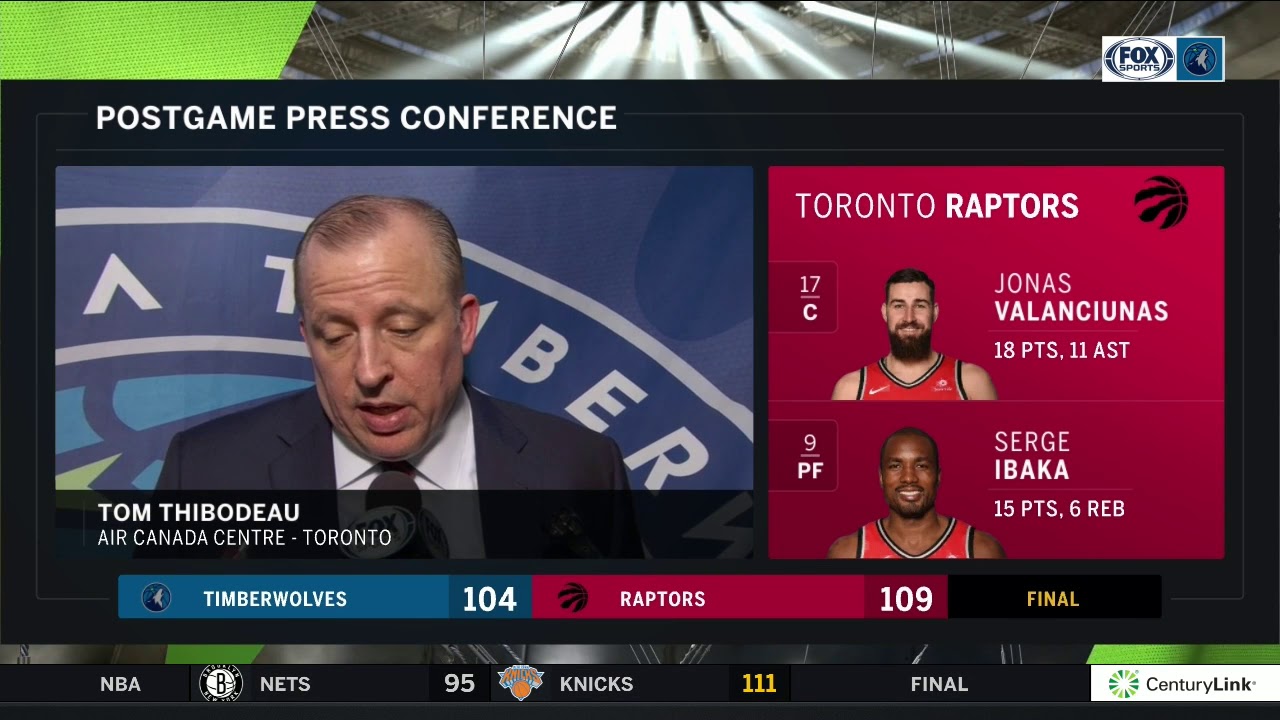 Tom Thibodeau: “This is going to be a fight”