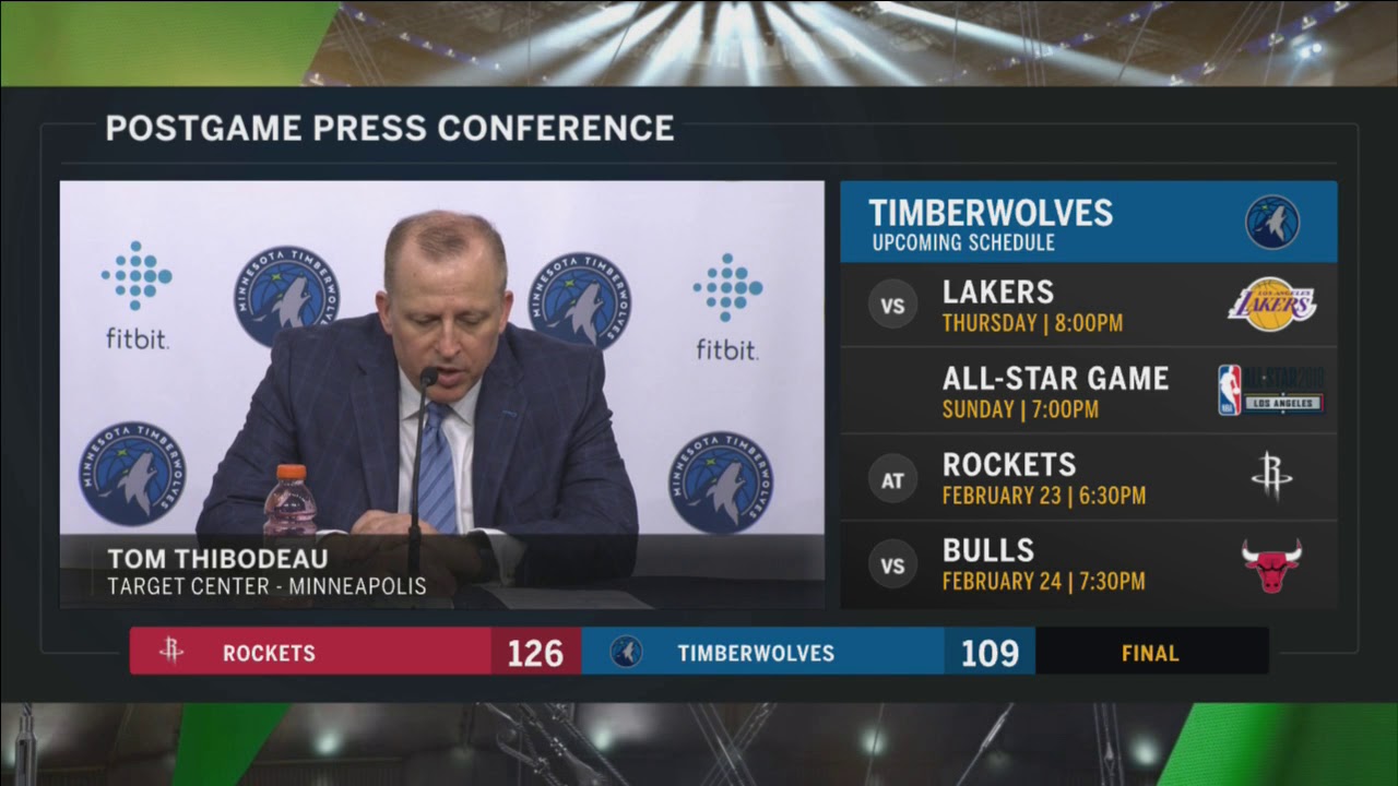 Tom Thibodeau: You have to come in with an edge