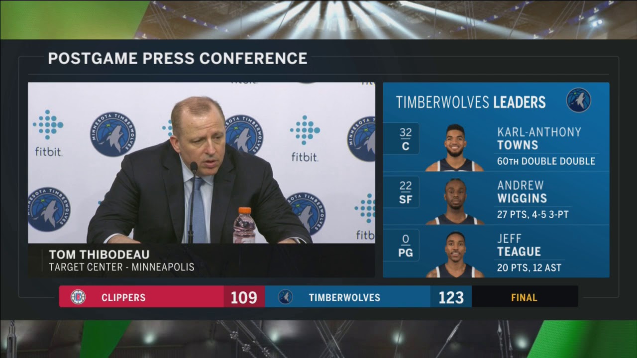 Thibs: Wiggins made ‘winning plays’ against the Clippers