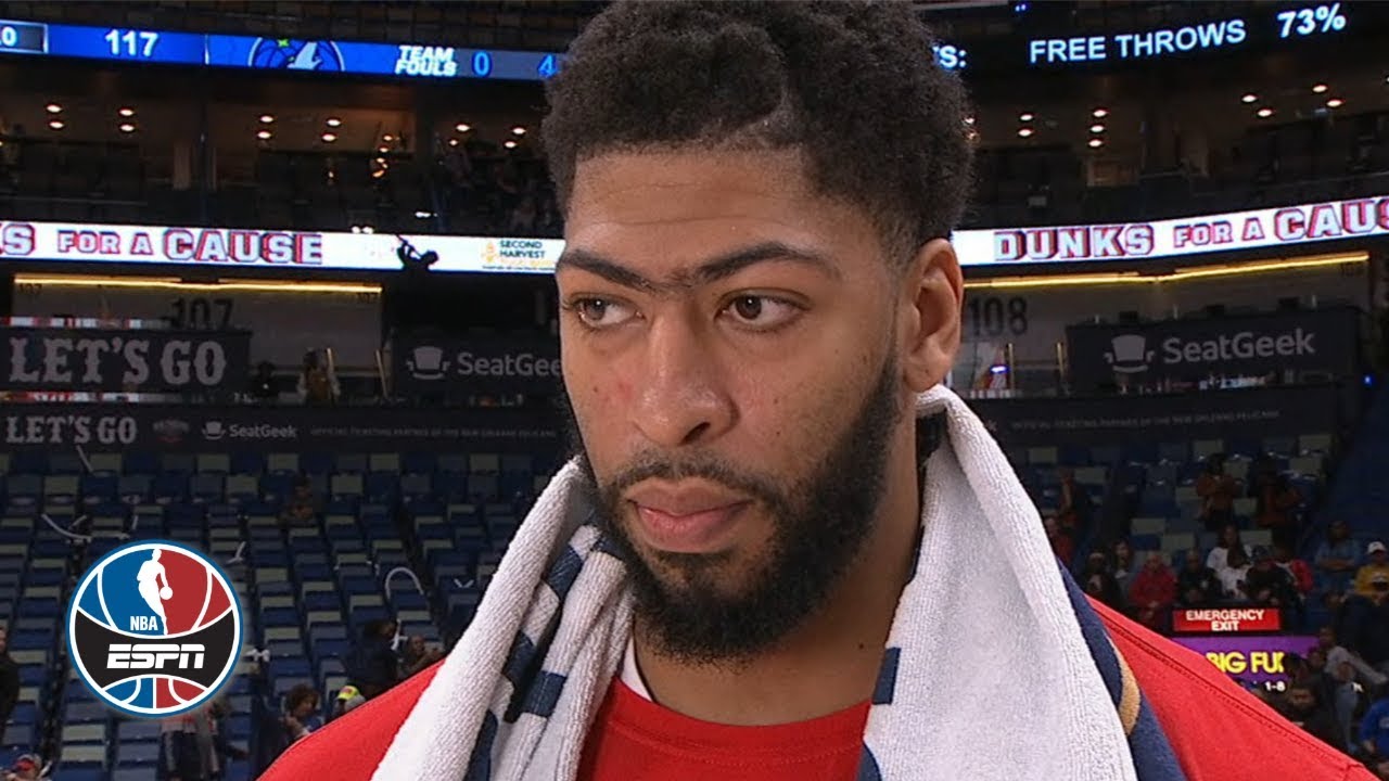 Anthony Davis speaks on 4th Qtr benching, return to Pelicans after