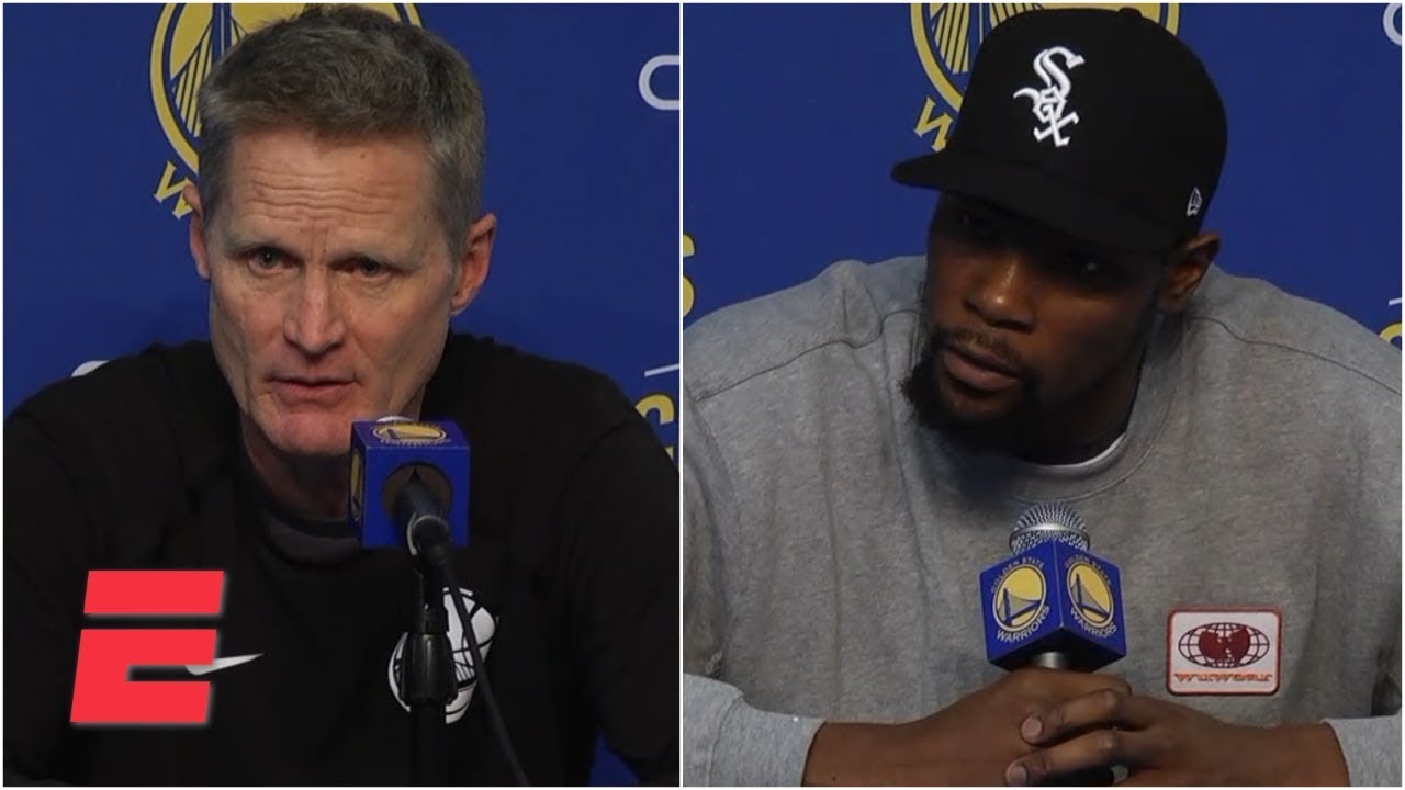 Kevin Durant ‘disagrees’ with Steve Kerr’s comments on playing with