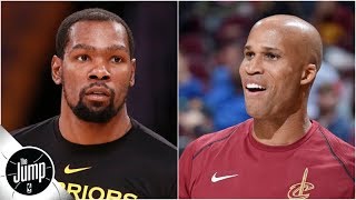 Kevin Durant responds on Instagram to Richard Jefferson’s criticism |