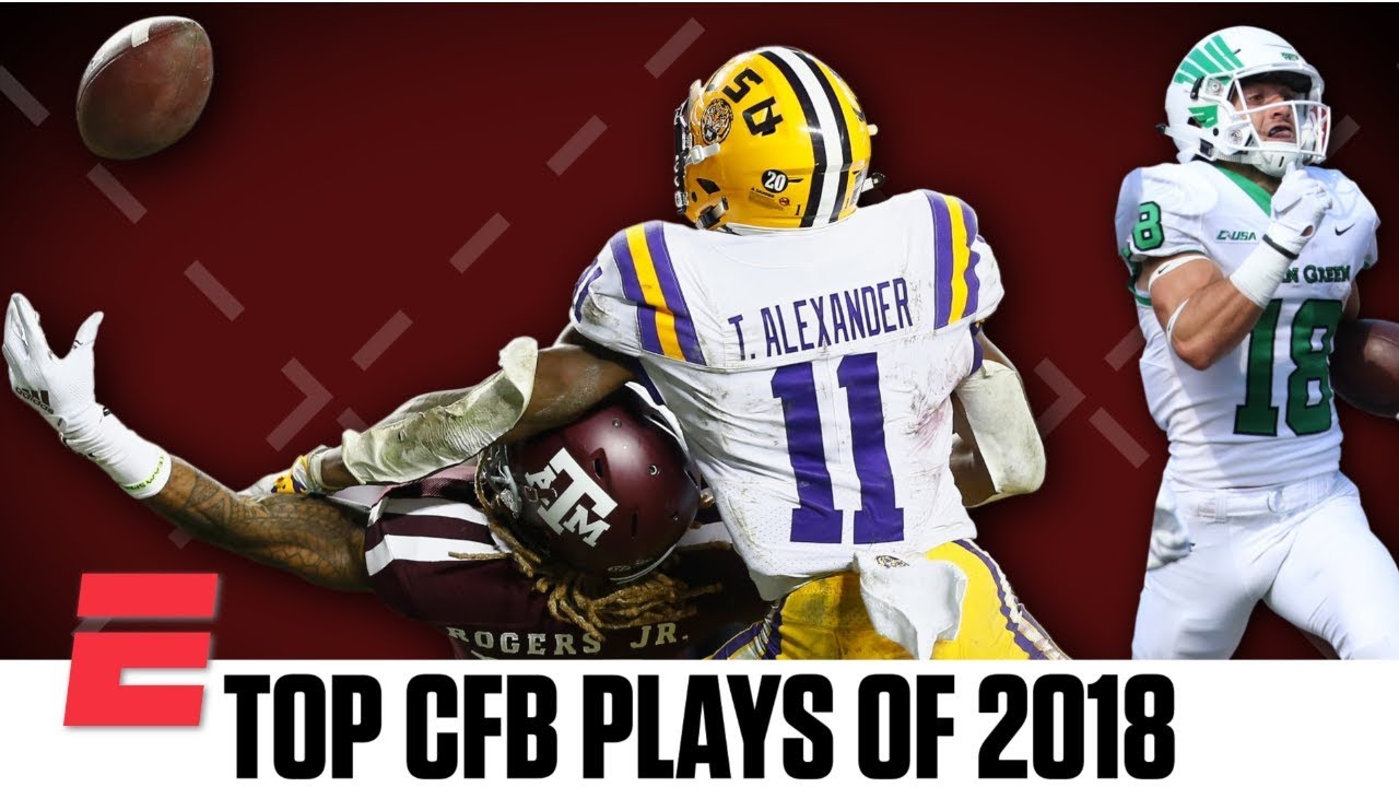 Top 10 craziest plays of 2018 college football season | ESPN