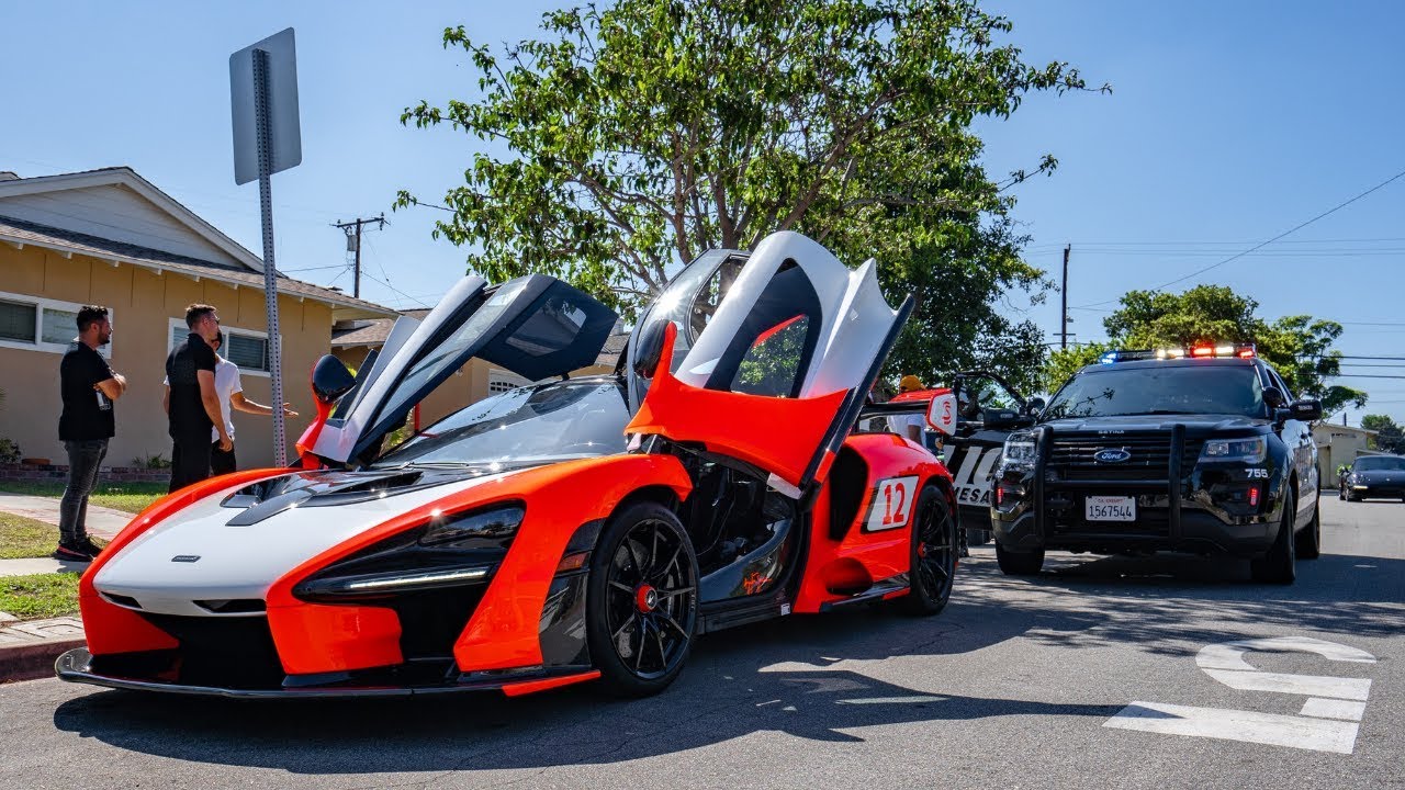 Police Pulled Me Over For My Stock McLaren Senna Exhaust!