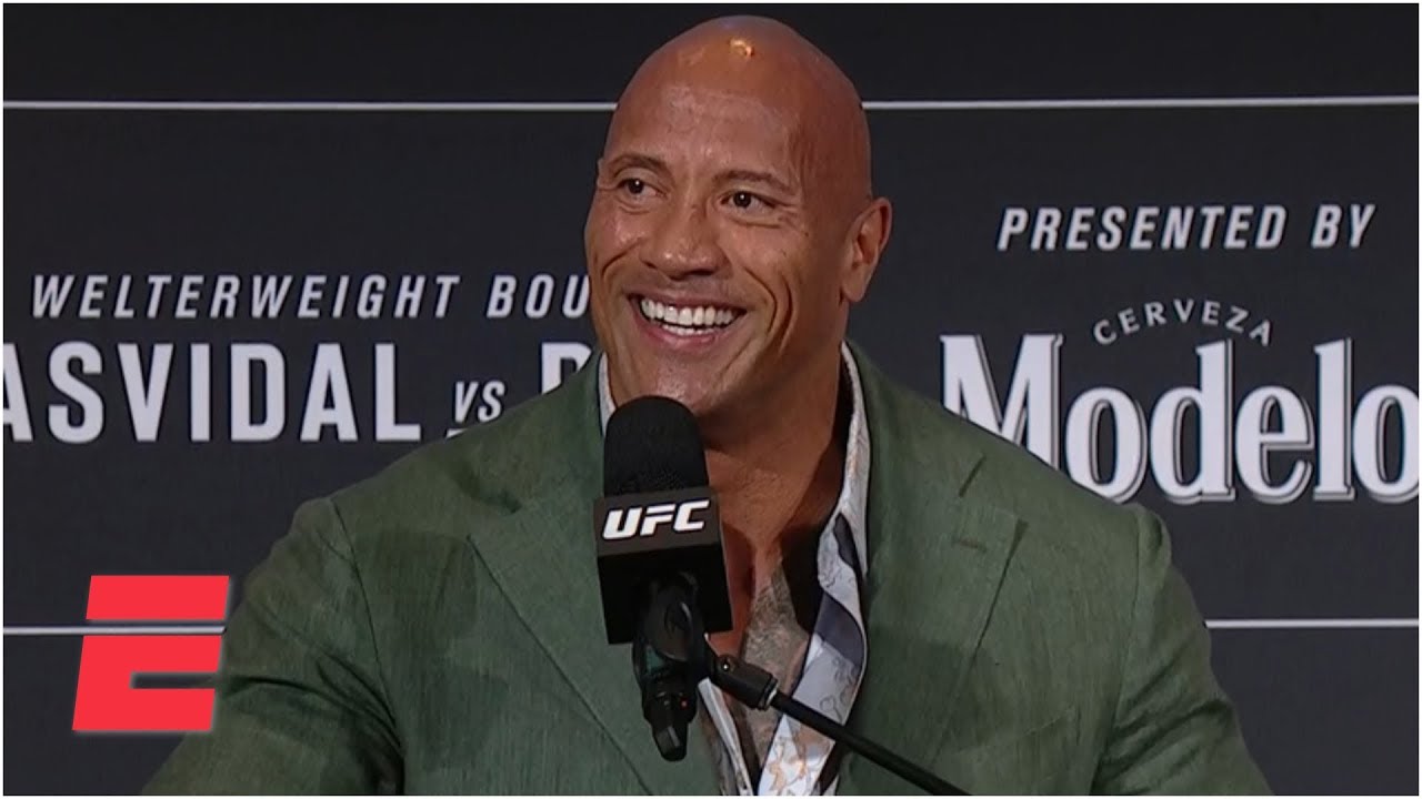 The Rock announces new movie about UFC fighter Mark Kerr | ESPN MMA