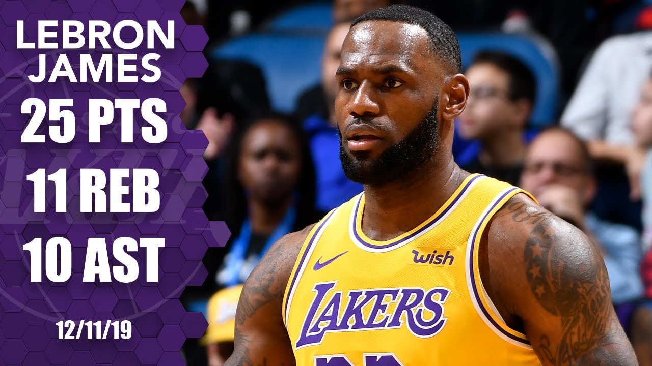 LeBron James notches sixth triple-double of season in Lakers vs. Magic |