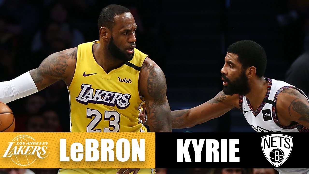 LeBron edges Kyrie with a triple-double in their first Lakers-Nets showdown |