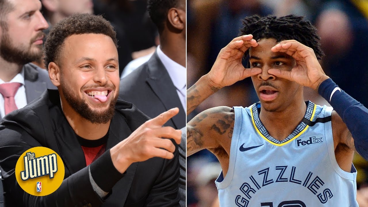 Ja Morant and Steph Curry got into an online battle over Andre Iguodala | The